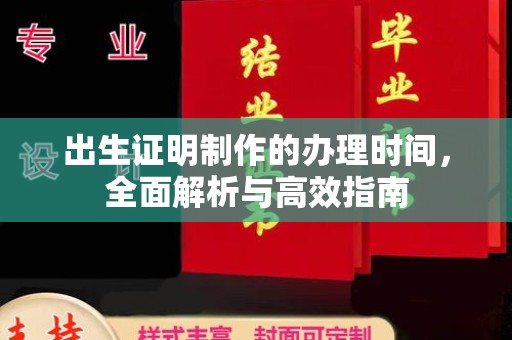 泸西出生证明制作的办理时间，全面解析与高效指南