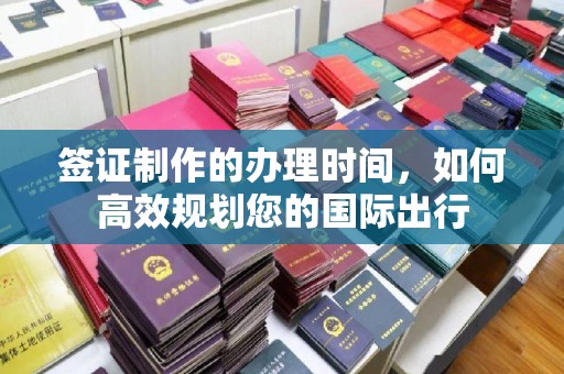 泸西签证制作的办理时间，如何高效规划您的国际出行