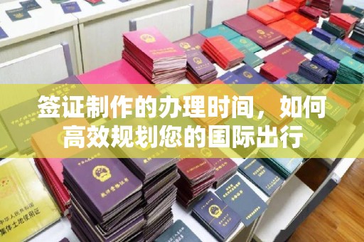 泸西签证制作的办理时间，如何高效规划您的国际出行