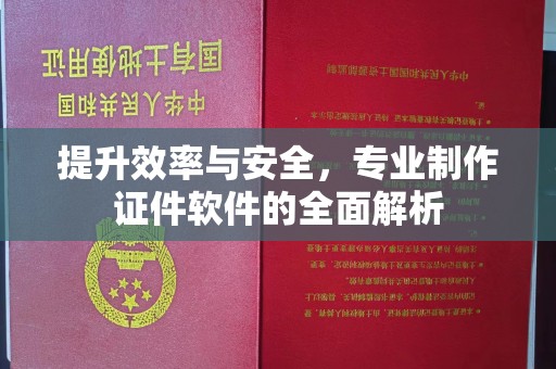 泸西提升效率与安全，专业制作证件软件的全面解析