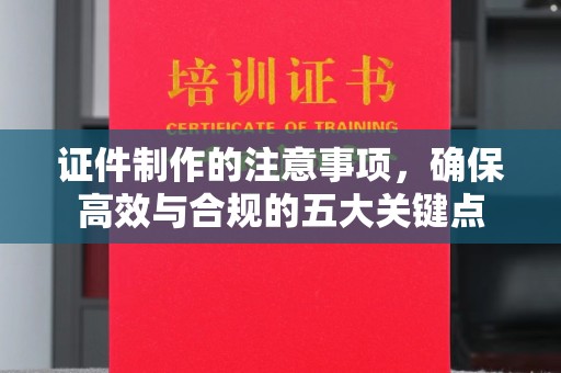 泸西证件制作的注意事项，确保高效与合规的五大关键点
